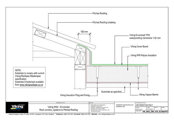 Junction - Upstand to Pitched Roofing 070