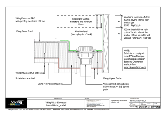 Internal Gutter to Wall 051 | Waterproofing & Roofing Systems
