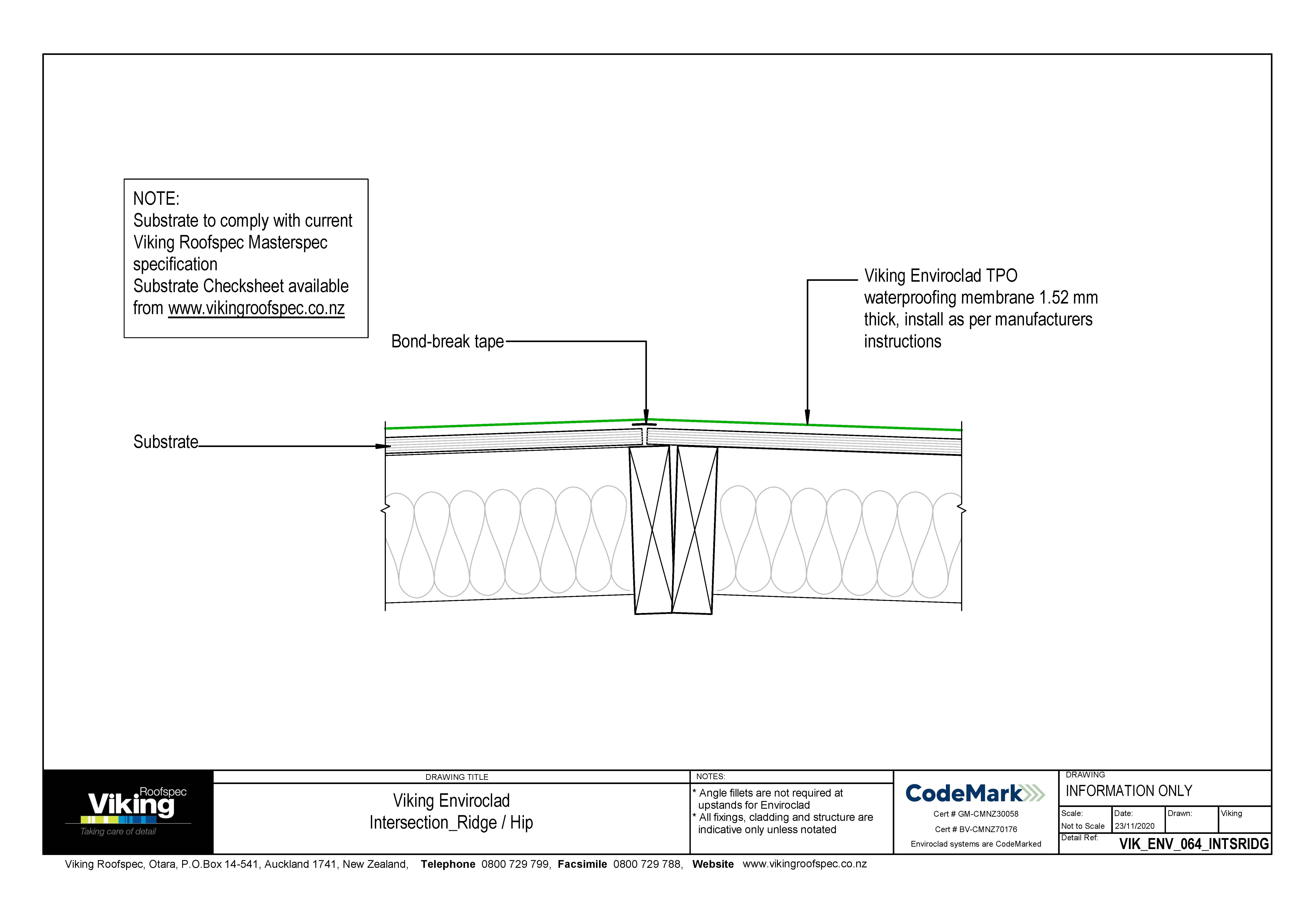 Intersection - Ridge / Hip 064