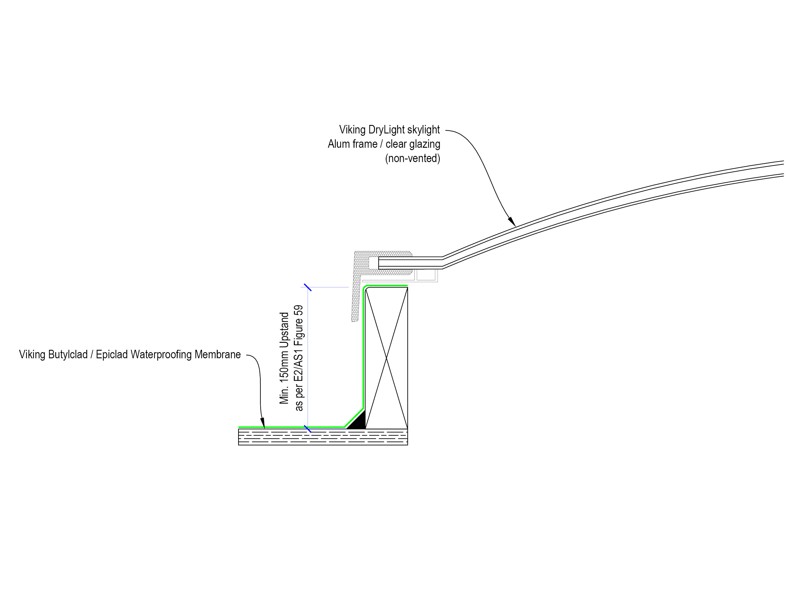  Skylight Upstand BE14