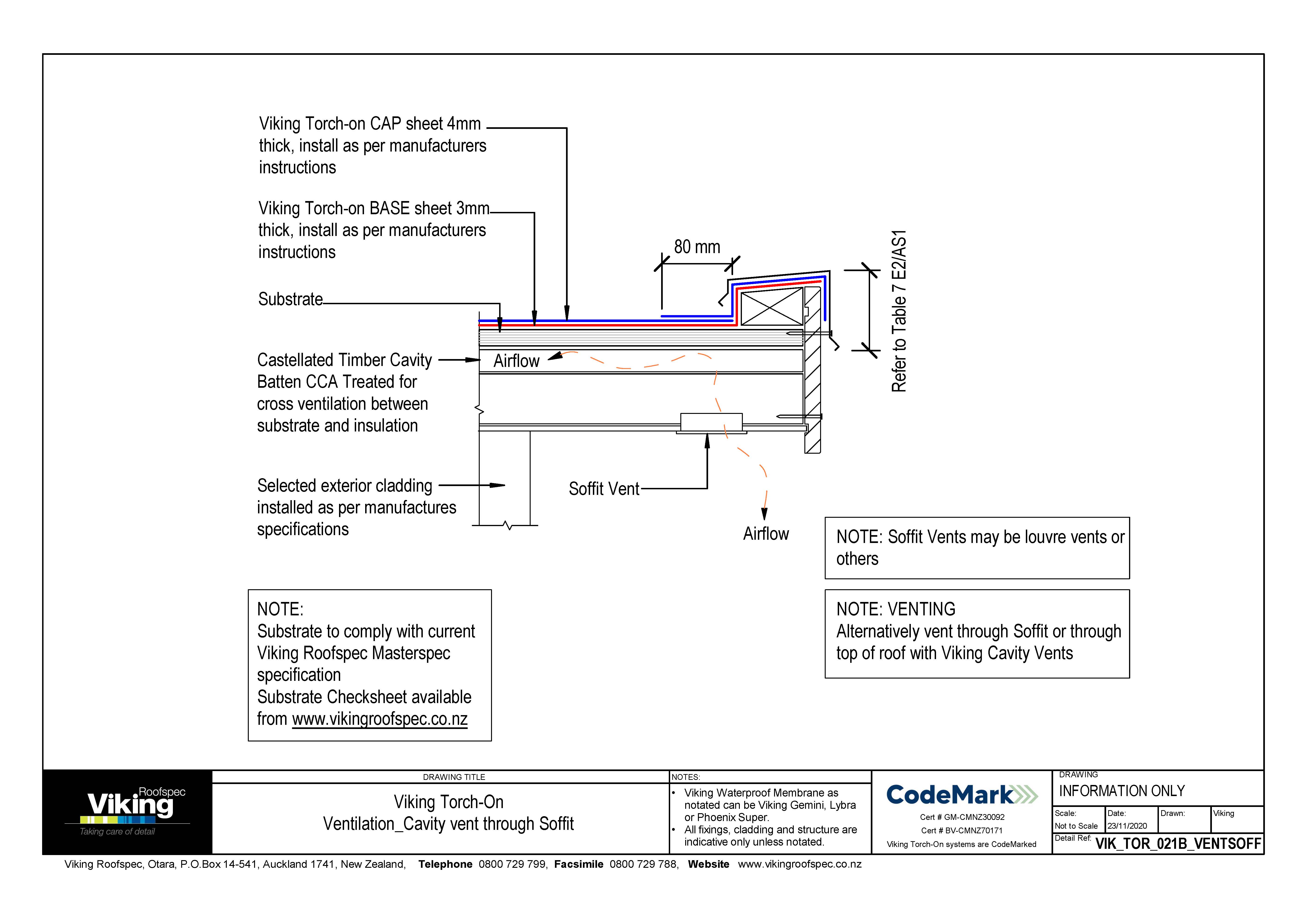 Ventilation Vent through Soffit 021b