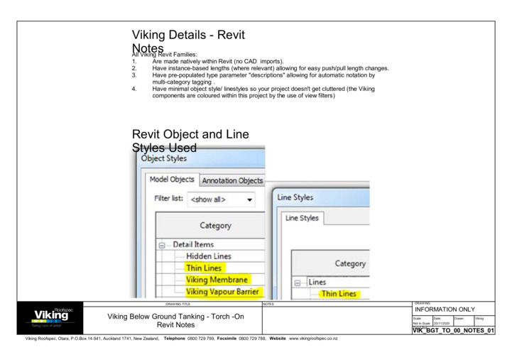 Revit Notes 