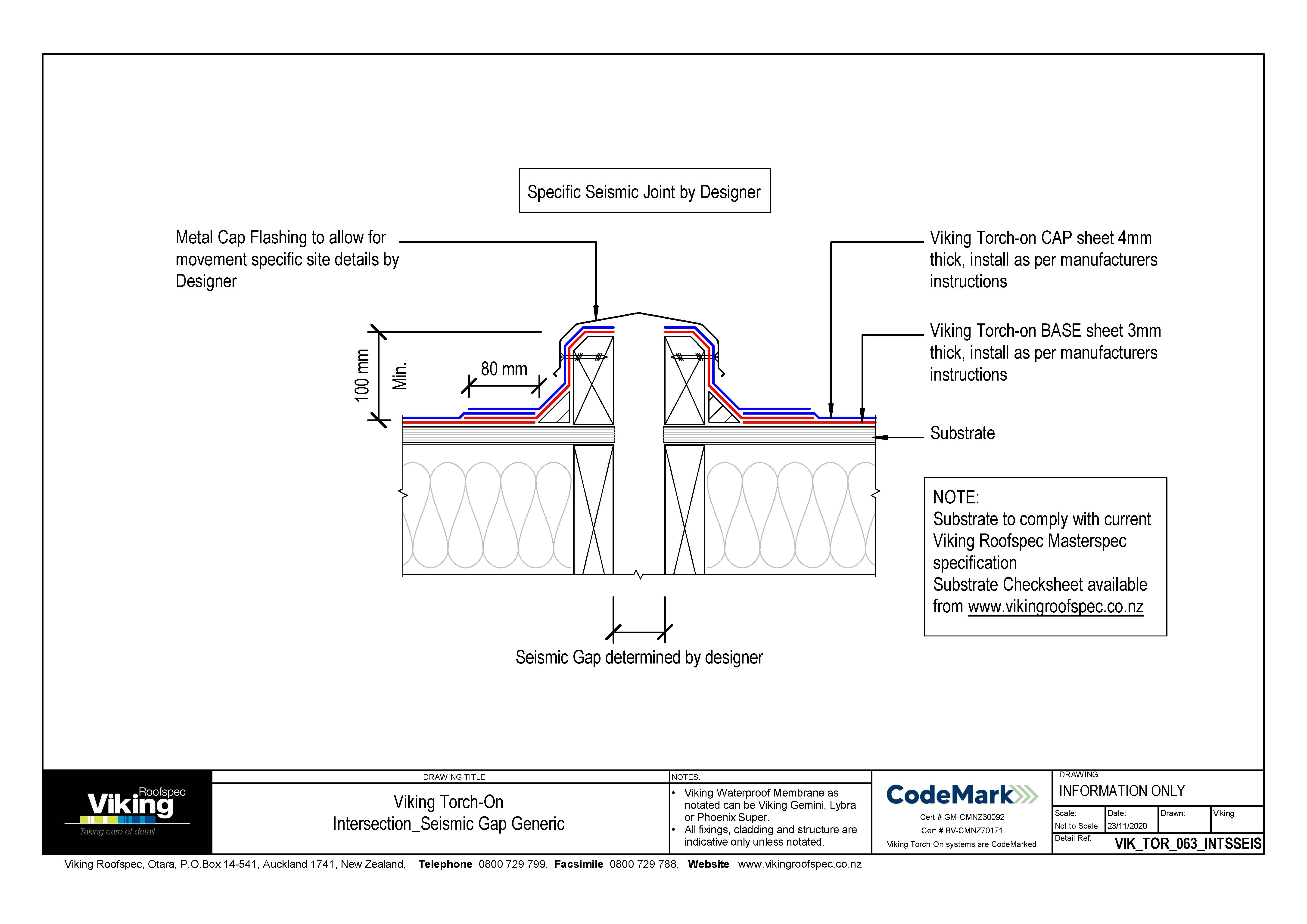 Intersection - Seismic Gap Generic 063