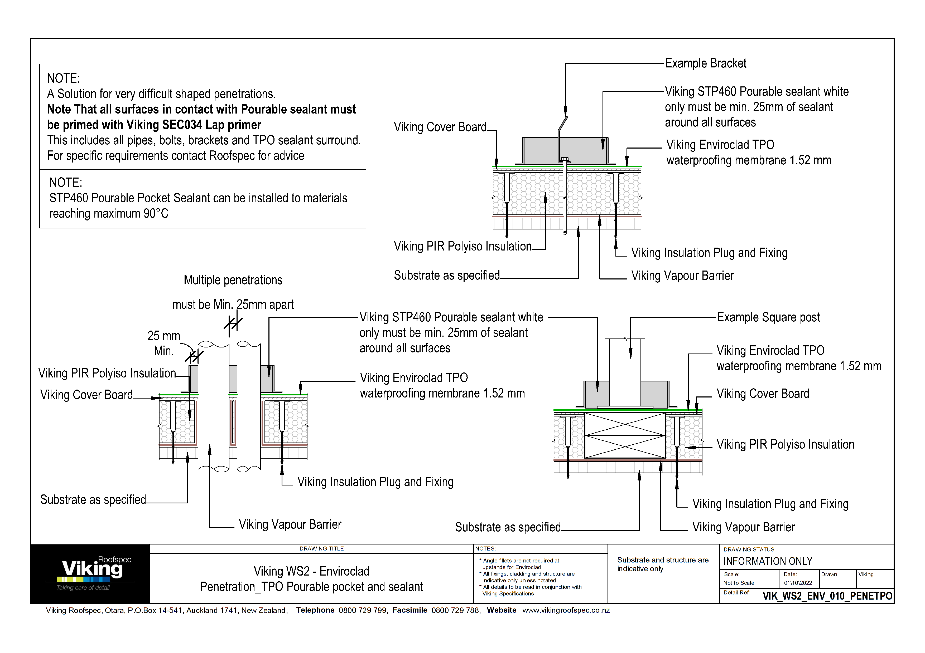 TPO Pourable Pocket and Sealant 010