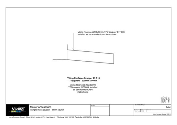 Scupper 200x80mm Detail Waterproofing Roofing Systems scupper-200x80mm-detail-waterproofing-roofing-systems
