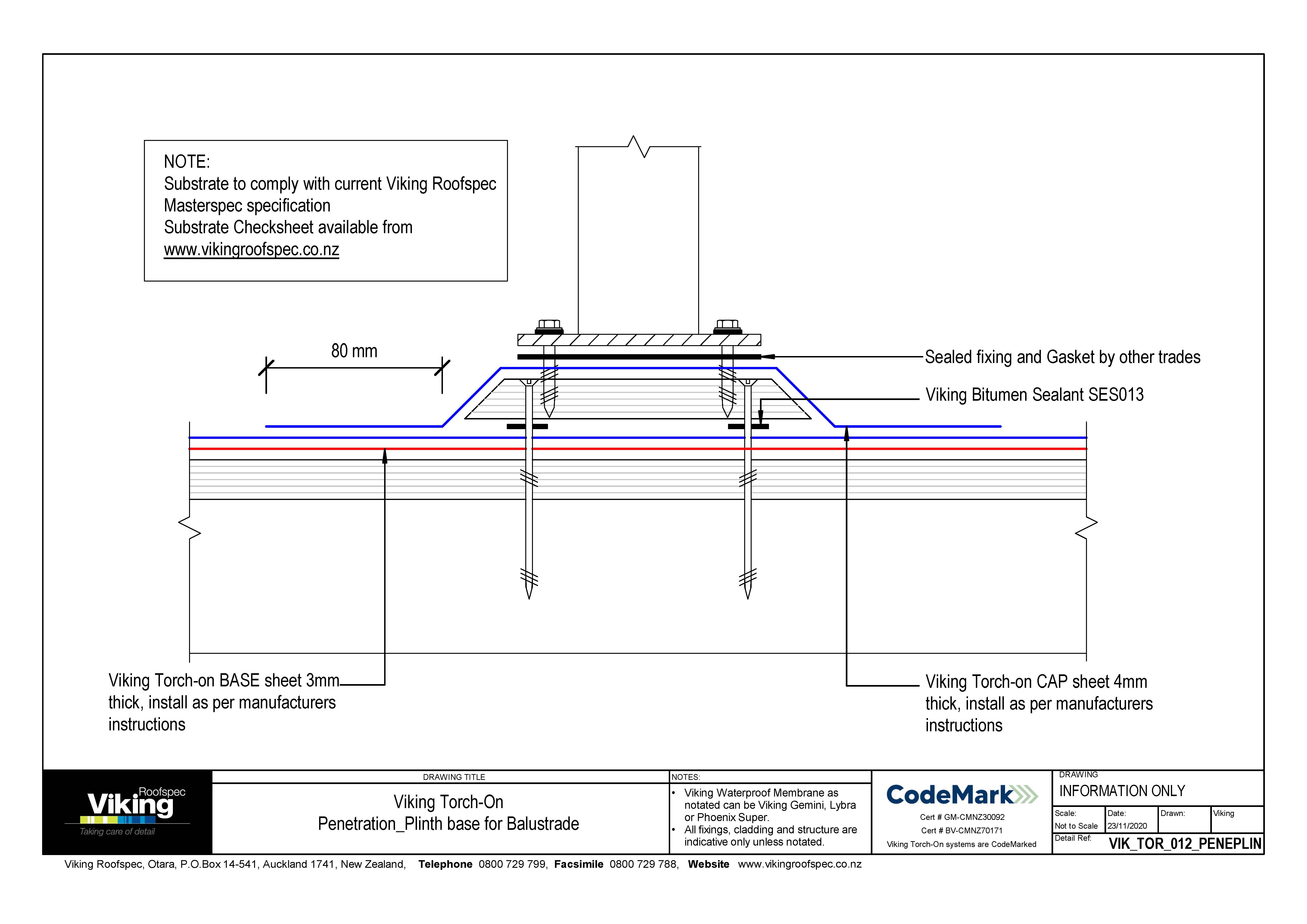 Plinth Base for Balustrade 012