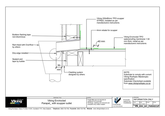 Enviroclad TPO - Details and Documents | Waterproofing & Roofing Systems