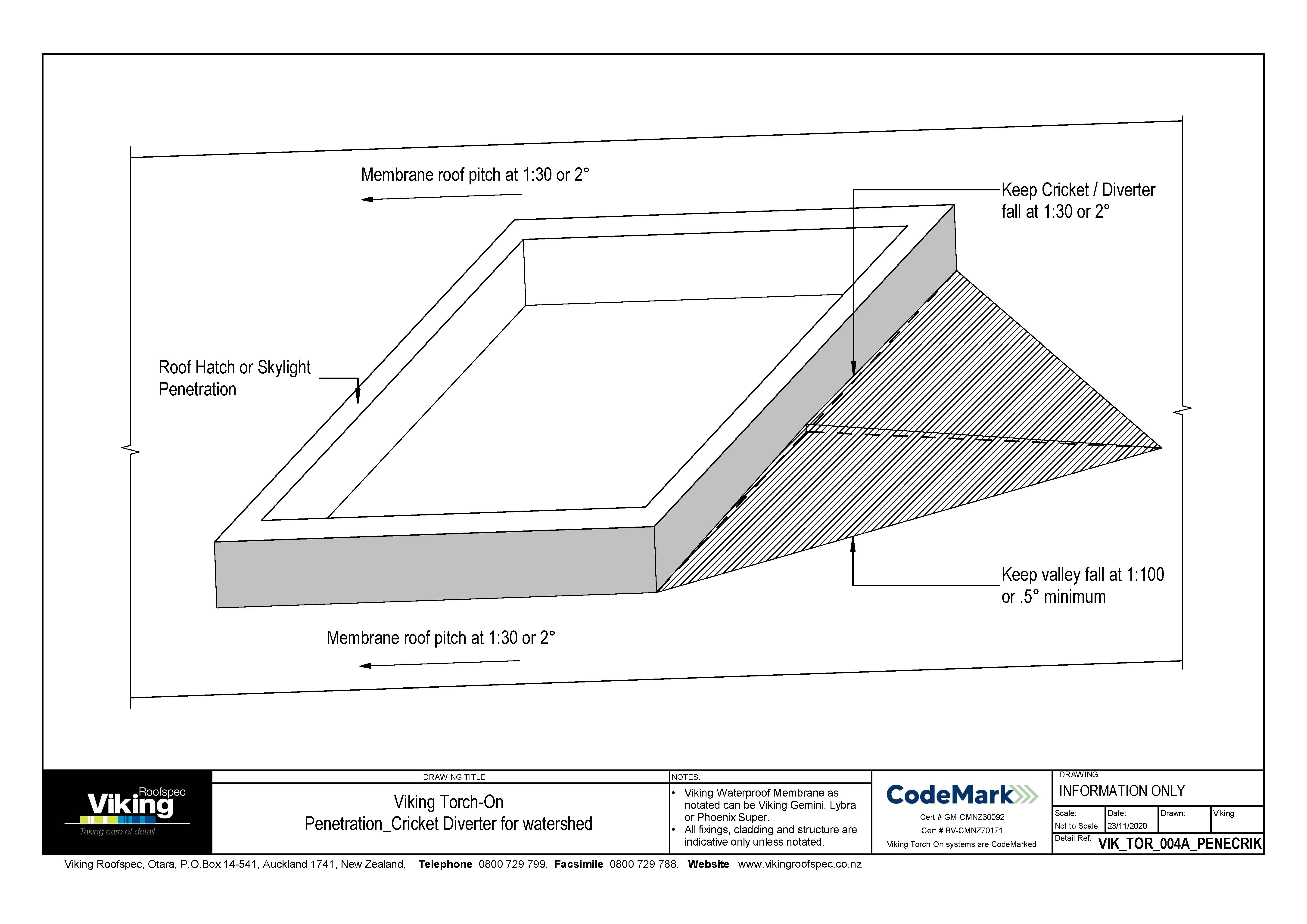 Cricket Diverter for Watershed 004a