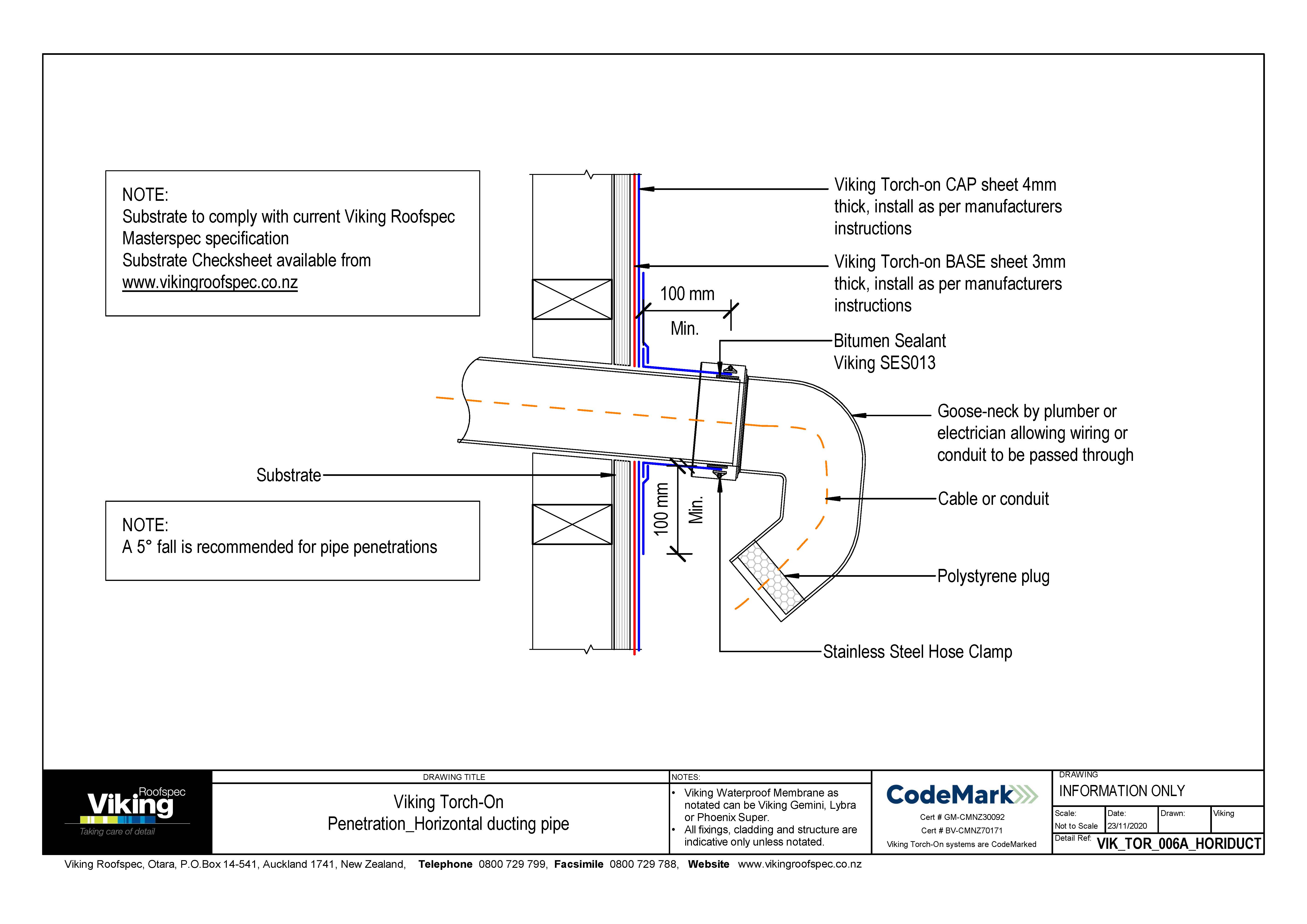 Vertical Ducting Pipe 006