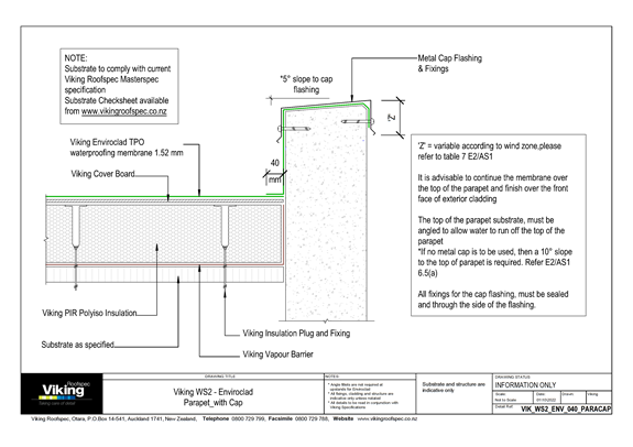 Waterproofing Drawings.pdf WarmSpan² | Waterproofing & Roofing Systems