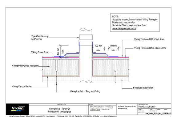 Pipe Rvt Vertical Pipe 005 | Waterproofing & Roofing Systems