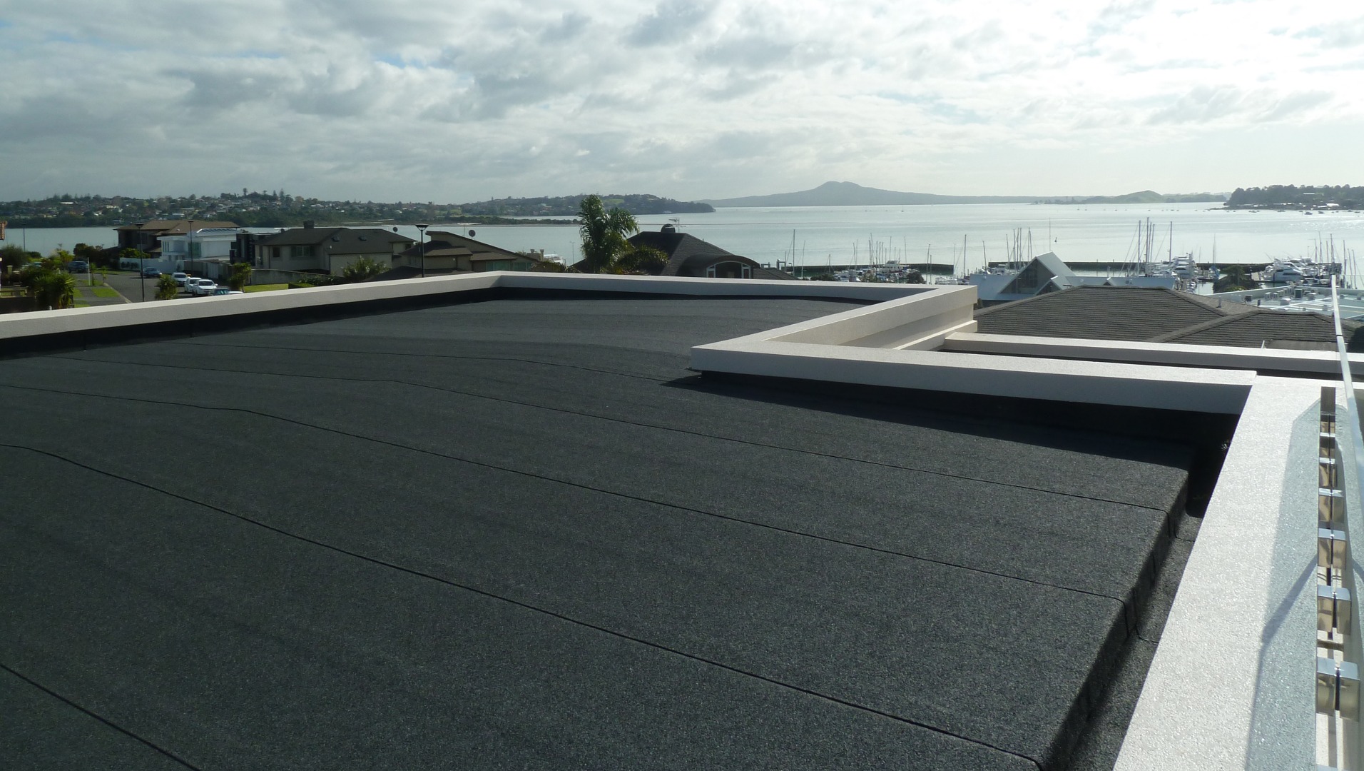 A No Flame Two-Layer Membrane System