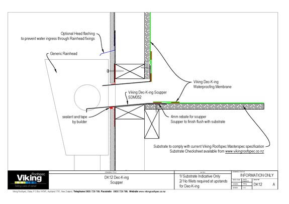 Dec-K-ing - Details and Documents | Waterproofing & Roofing Systems
