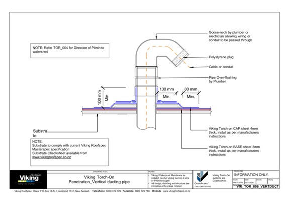 Vertical Ducting Pipe 006