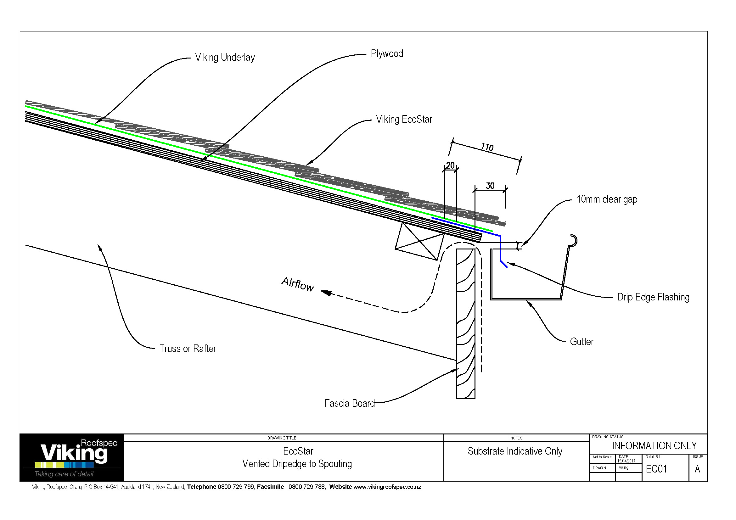 Vented Dripedge EC01