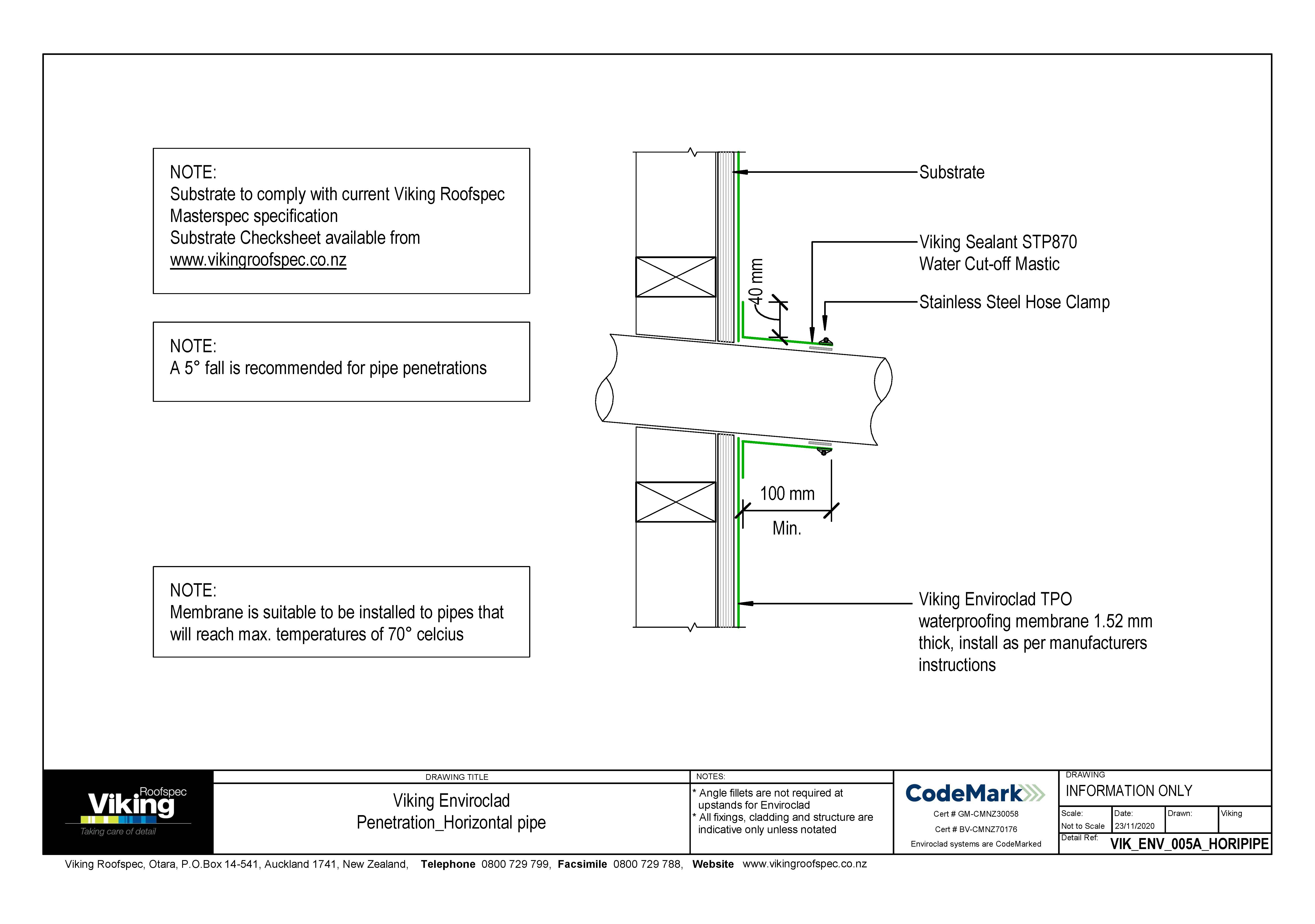 Horizontal Pipe 005a